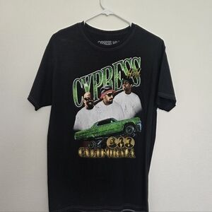 Goodie Two Sleeves Cypress Hill Black Graphic T-Shirt Mens Size Small
